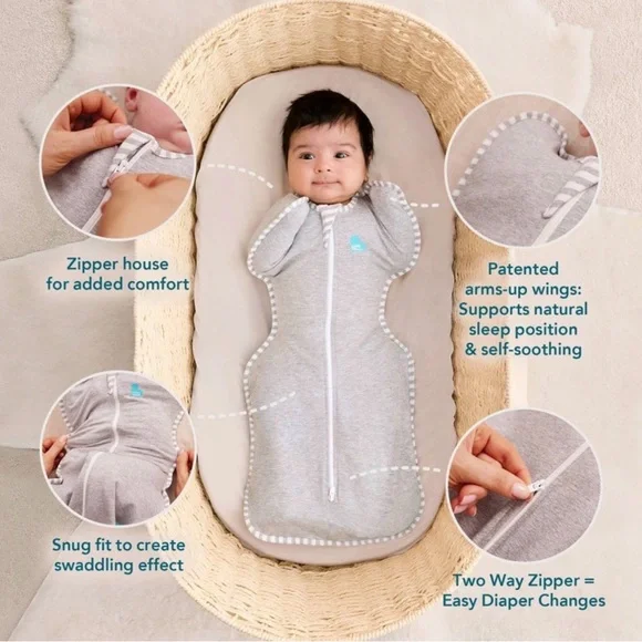 Love To Dream Arms Up Swaddle - Picture 2 of 5